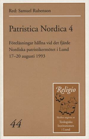 Patristica Nordica, 4