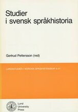 Studier i svensk språkhistoria