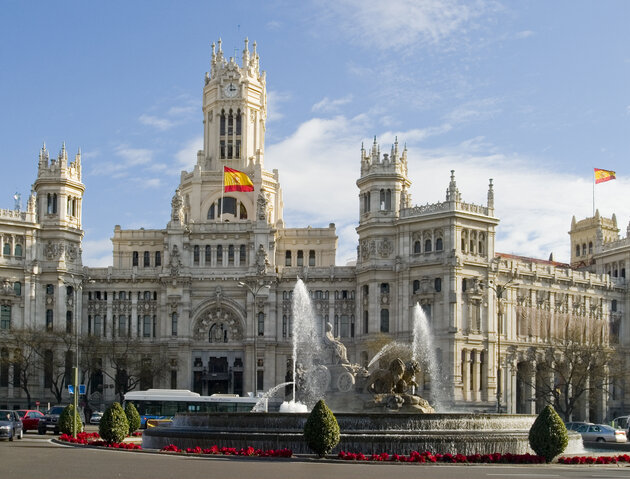 Palacio de Cibeles i Madrid
