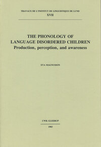 The phonology of language disordered children