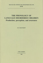 The phonology of language disordered children