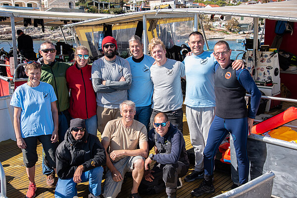 De personer som deltog i hämyningen av planet.