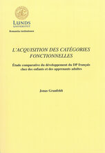 L’acquisition des Catégories Fonctionnelles