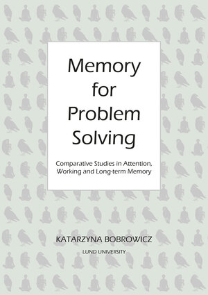 Memory for Problem Solving: Comparative Studies in Attention, Working and Long-term Memory