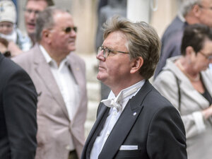 Per T Ohlsson på doktorspromotionen 2017.