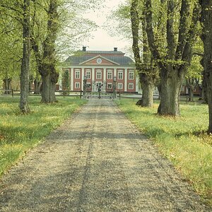 Fullerö slott bild framifrån fasad