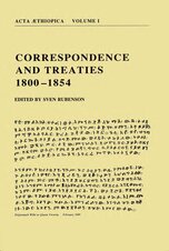 Correspondence and treaties, 1800-1854