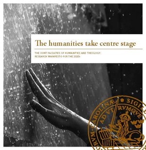 Cover of the research manifesto Humanities take centre stage