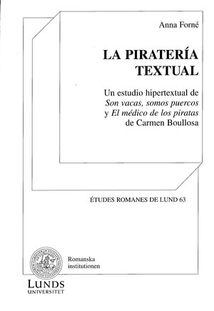 La piratería textual