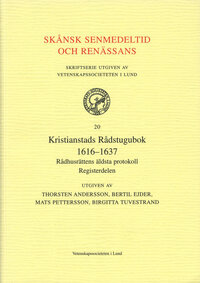 Kristianstads rådstugubok 1616-1637