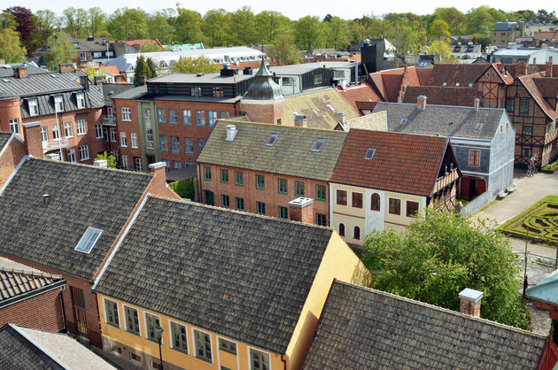 Houses in Lund.