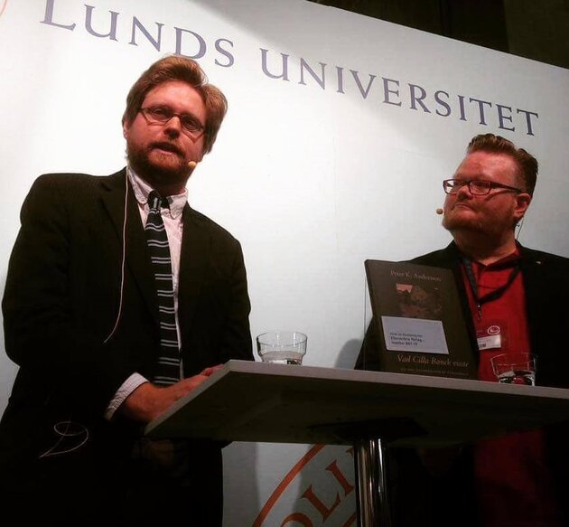 Peter K. Andersson och Martin Degrell Peter K. Andersson och Martin Degrell