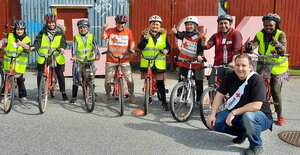 Red Cross - bicycle school
