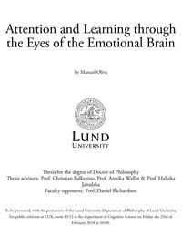 Attention and Learning through the Eyes of the Emotional Brain