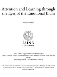 Attention and Learning through the Eyes of the Emotional Brain