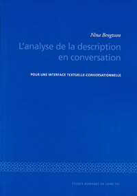 L'analyse de la description en conversation