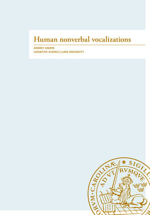 Human nonverbal vocalizations