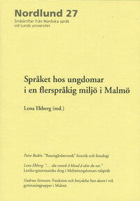Språket hos ungdomar i en flerspråkig miljö i Malmö