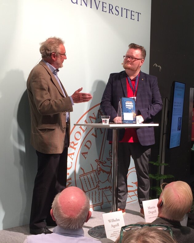 Wilhelm Agrell och Martin Degrell Wilhelm Agrell och Martin Degrell