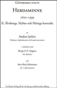 Göteborgs stifts herdaminne 1620-1999. 2, Älvsborgs, Nylöse och Hisings kontrakt