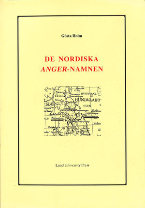De nordiska anger-namnen