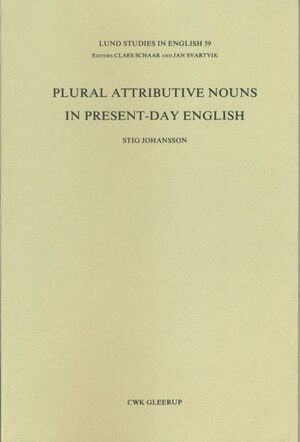 Plural attributive nouns in present-day English