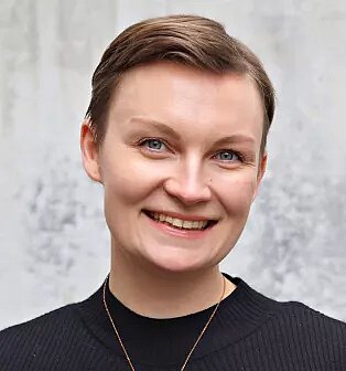 Doktoranden och läraren Linnea Khodiar. Foto: Caroline Cabot