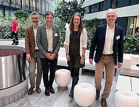 De fyra forskningsledarna i Forager