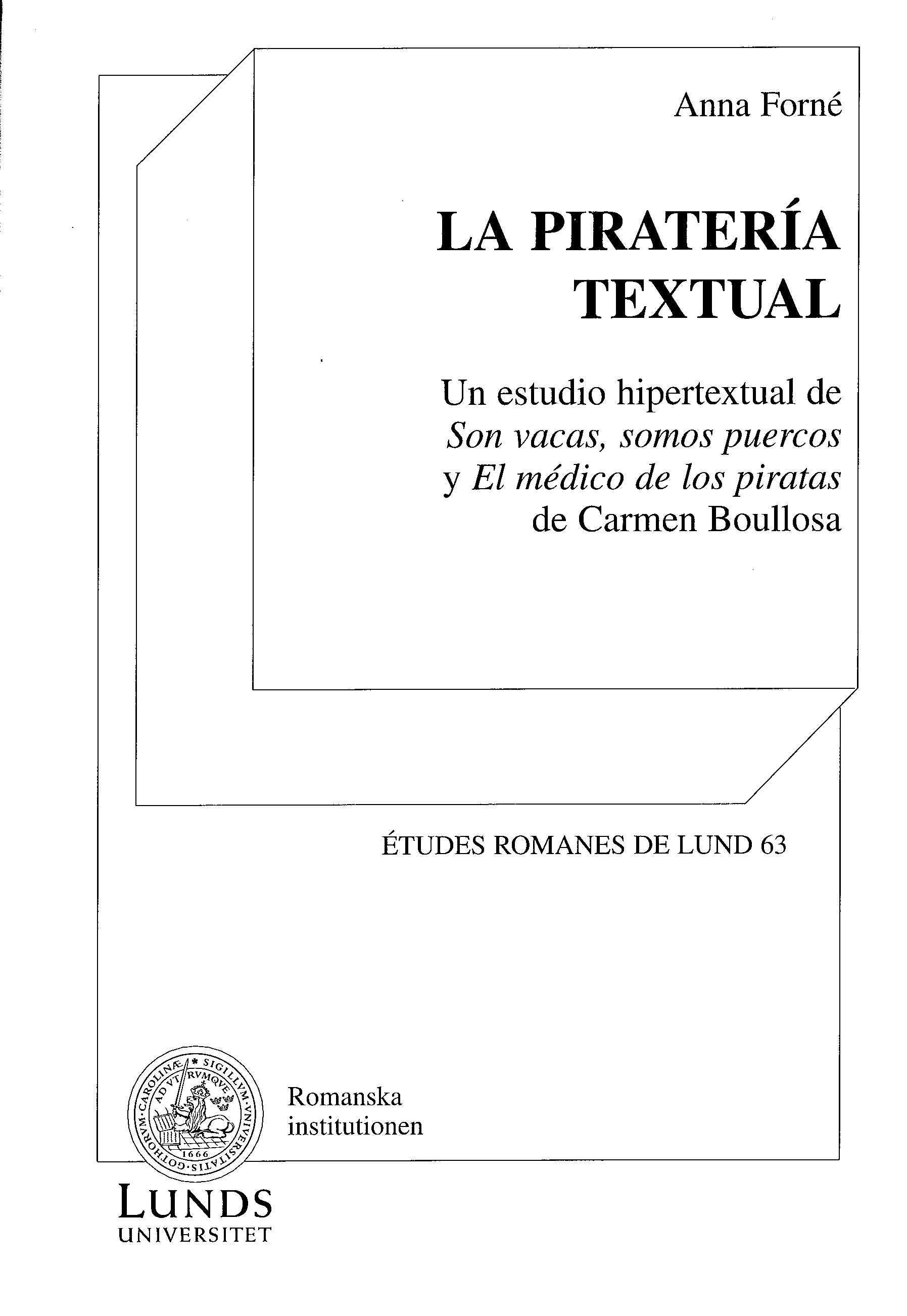La piratería textual