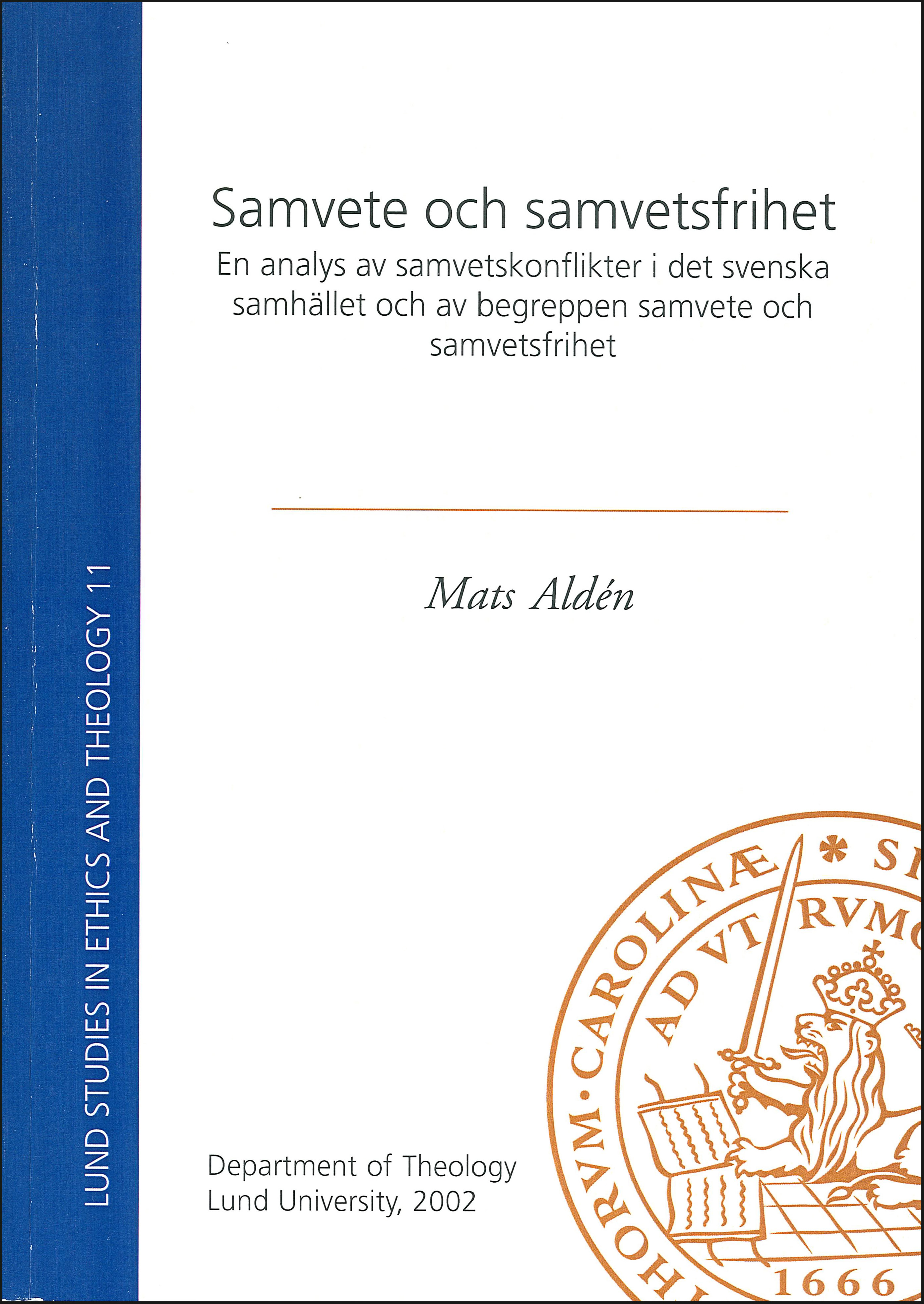Samvete och samvetsfrihet