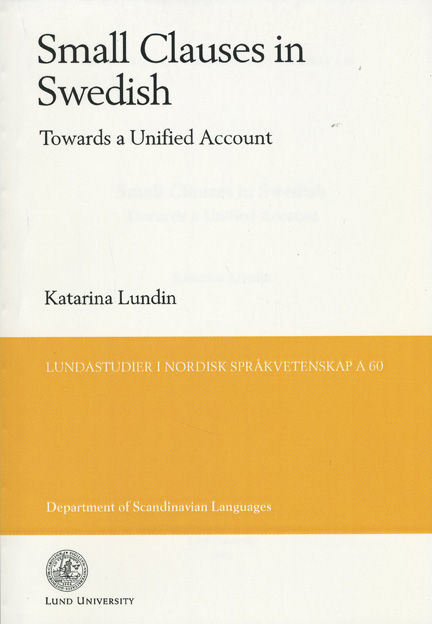 Small Clauses in Swedish