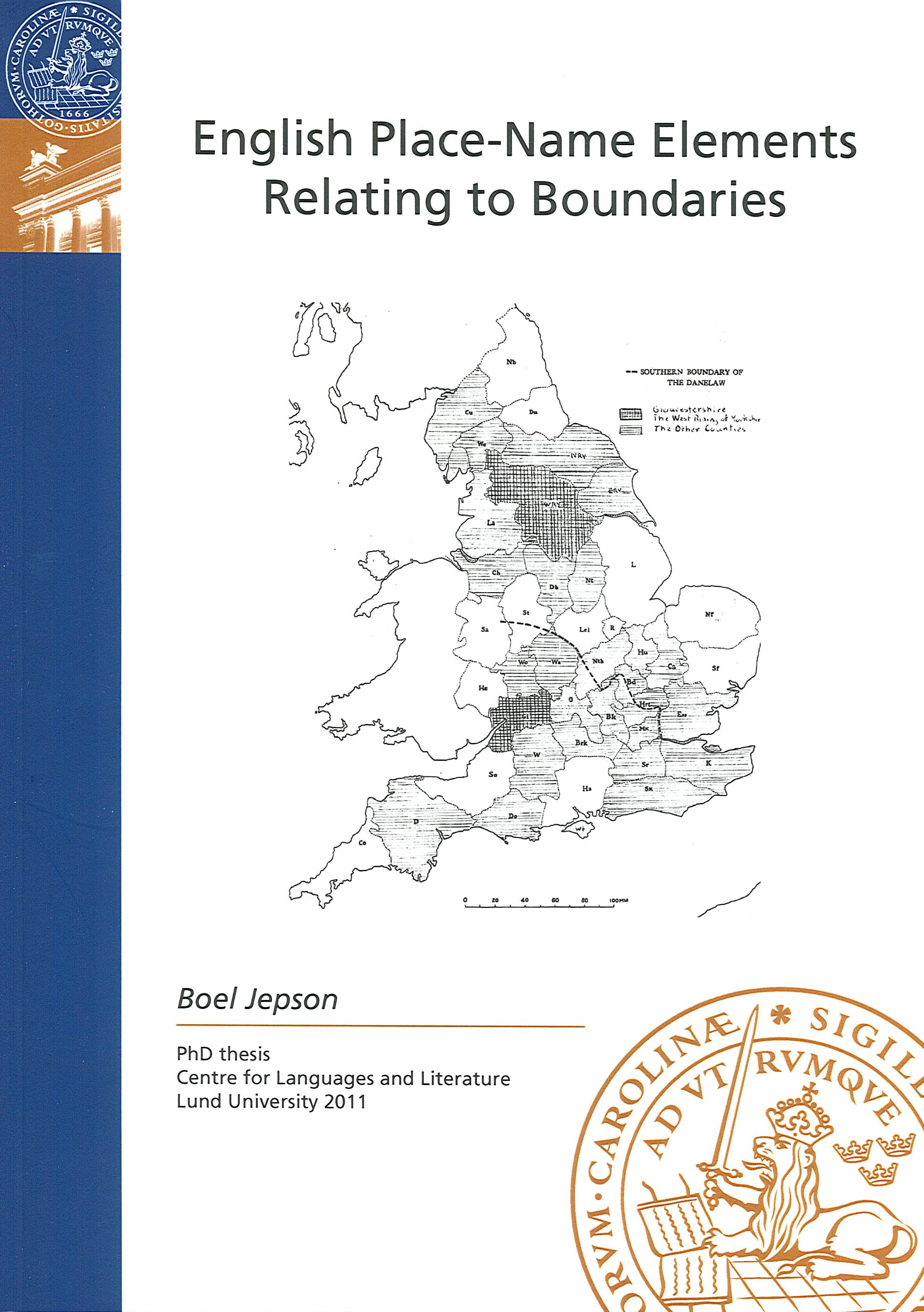 English Place-Name Elements Relating to Boundaries
