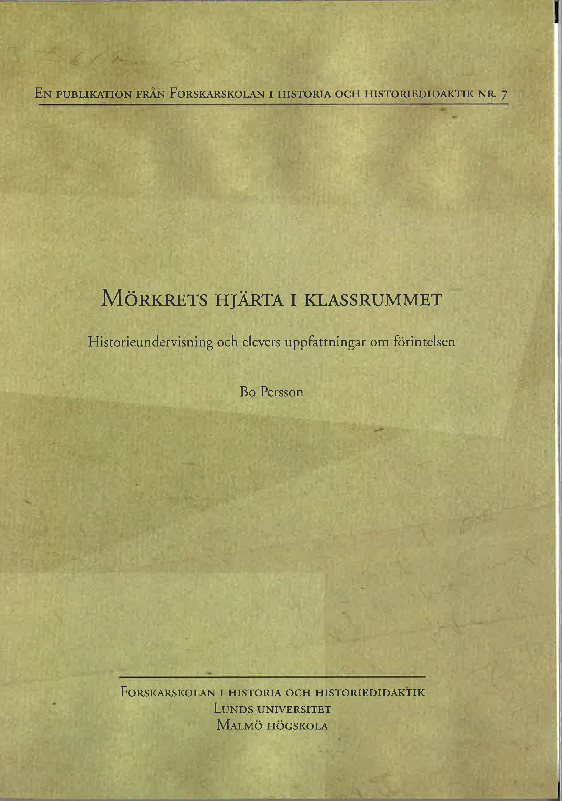 Mörkrets hjärta i klassrummet