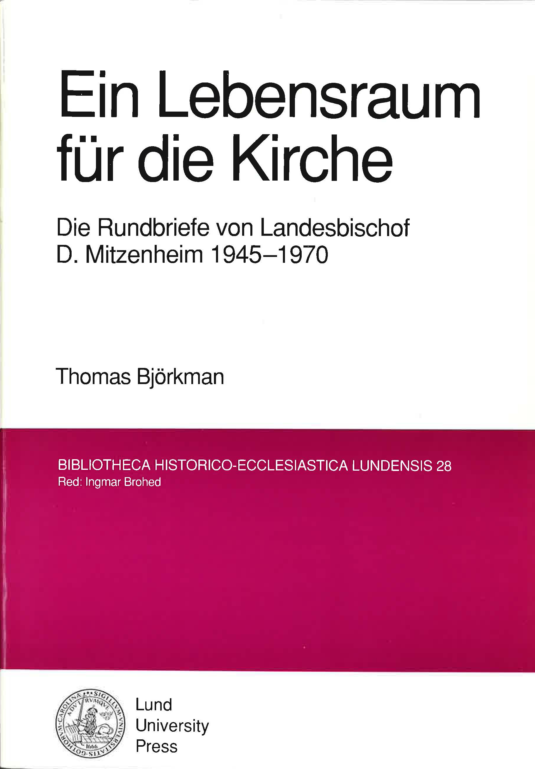 Ein Lebensraum für die Kirche