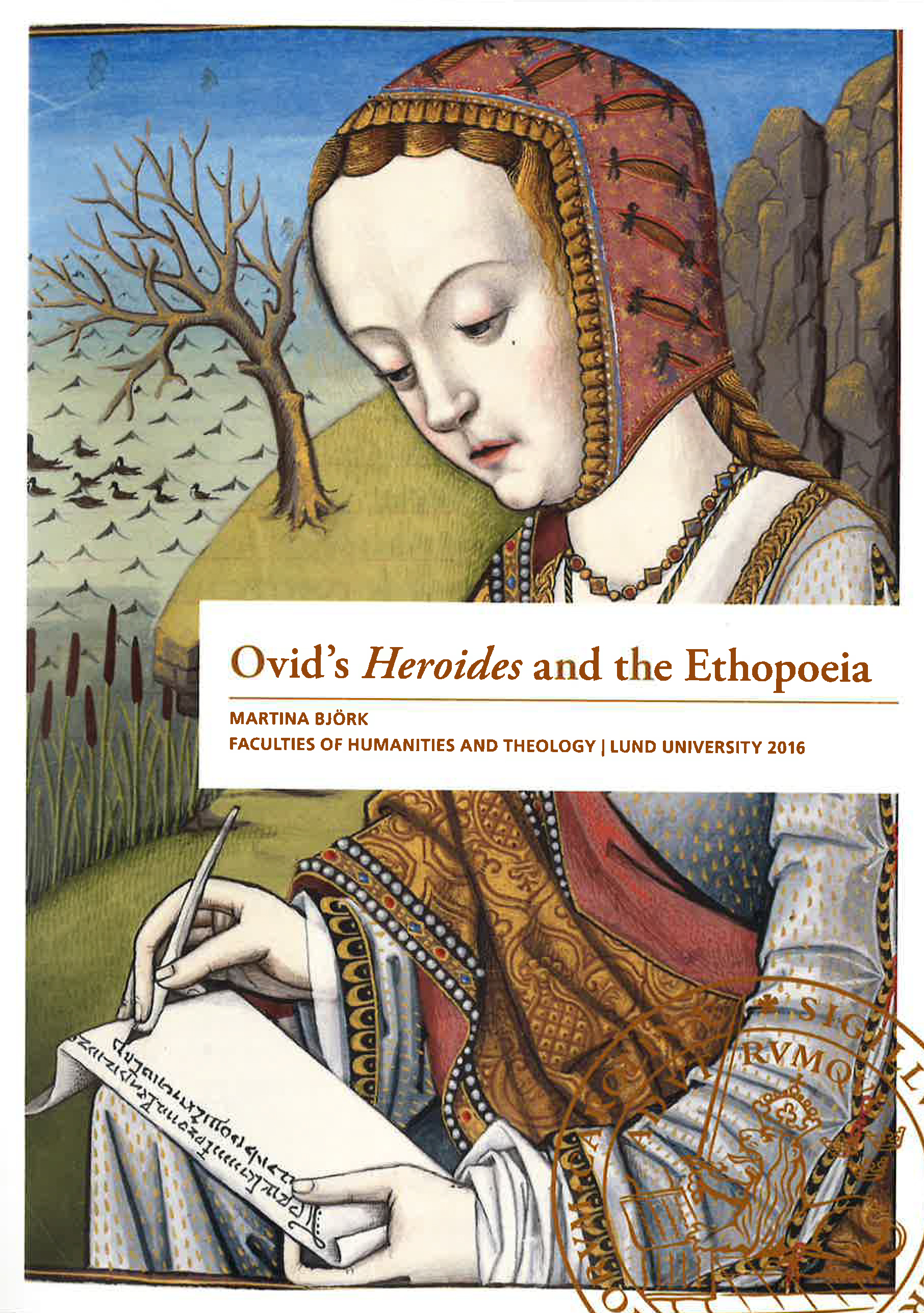Ovid's Heroides and the Ethopoeia