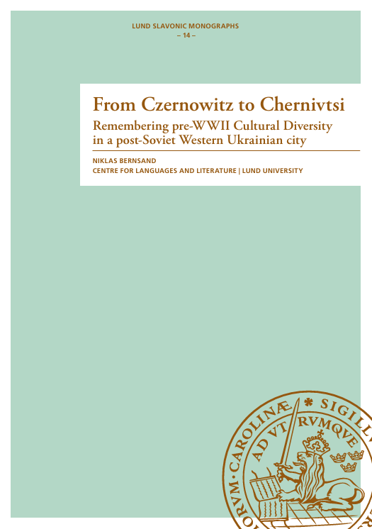 From Czernowitz to Chernivtsi
