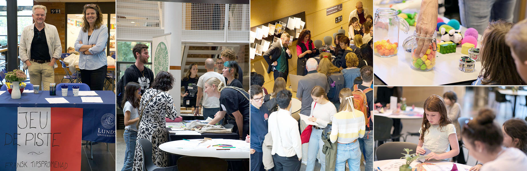 Collage från Kulturnatten 2024 och 2025